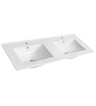 Photo: SLIM Ceramic Double Washabsin 120x46,5cm, white