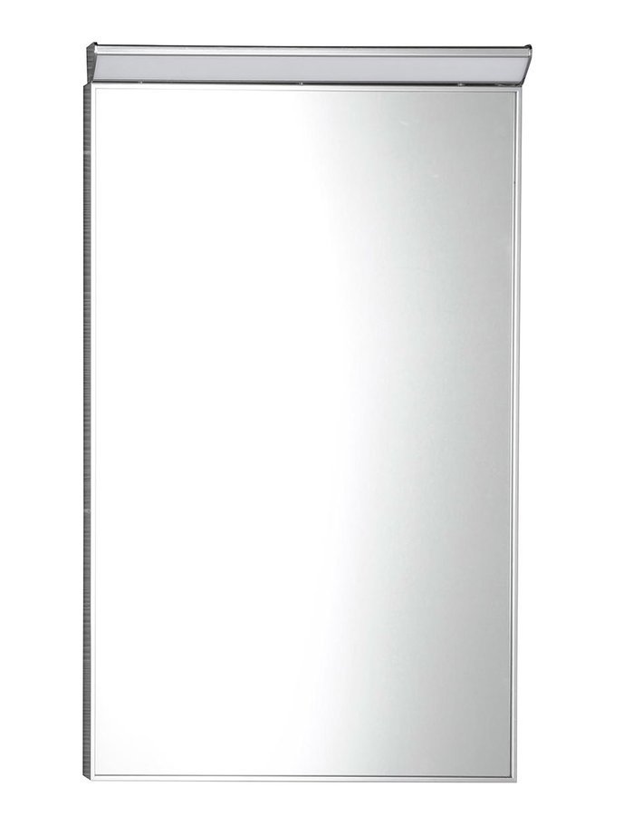 BORA zrcadlo s LED osvětlením a vypínačem 400x600mm, chrom AL746