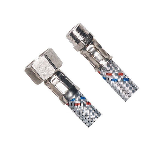 Flexibilní nerezová hadice FxM 3/8"x3/8", 40cm 33004
