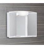 Photo: ANGY Mirror Cabinet 59x50x15cm, 1x12W, white