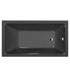 Photo: NOEMI Rectangular Bath 160x80x39cm, grey