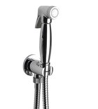 Photo: Bidet spray, classic, hose and handshower holder with shower connection, chrome