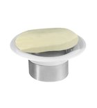 Photo: JUSTY Freestanding Soap Dish, ceramic/stainless steel