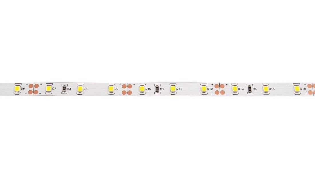 LED pásek 7,2W, 60 SMD/m, 12V, IP20, denní bílá