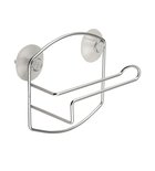 Photo: STICK LINE, toilet paper holder with suction cups, chrome