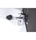 Photo: LOTTA Wall mounted bath mixer, spacing 150mm, chrome