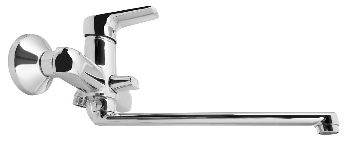 Aqualine LOTTA nástěnná umyvadlová/vanová baterie, chrom LT640