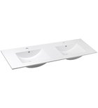 Photo: SLIM Podwójna umywalka meblowa, 150x46cm, biały