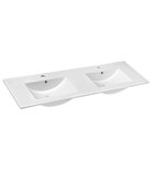 Photo: SLIM ceramic double basin 150x46cm, white