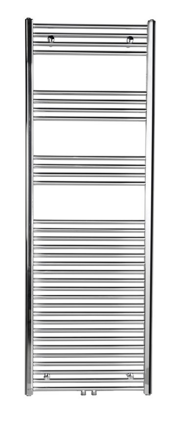 ALYA otopné těleso rovné 600x1760 mm, středové připojení, chrom