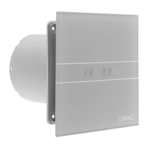 Cata E-100 GSTH koupelnový ventilátor axiální s automatem,4W/8W,potrubí 100mm,stříbr 00900600