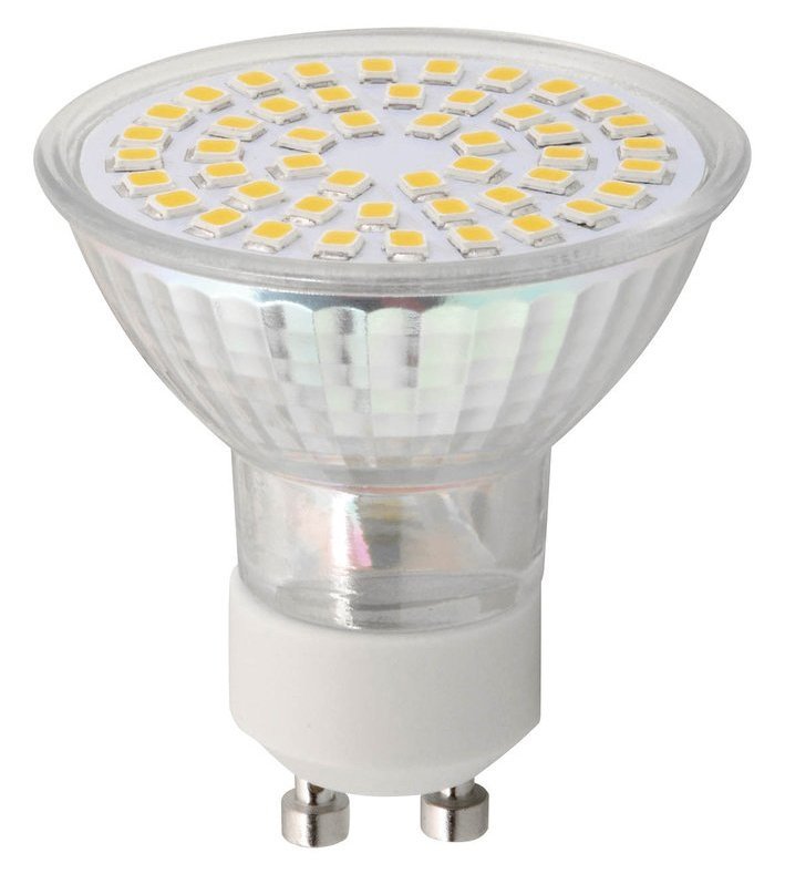 LED bodová žárovka 4W, GU10, 230V, teplá bílá, 281lm