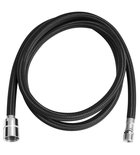 Photo: Hadica pre výsuvné sprchy, F1/2"M1/4", 150cm, čierna