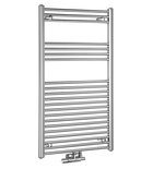 Photo: ALYA Towel Radiator Straight 600x1118 mm, Middle Connection, 364W, Chrome