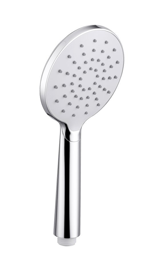 Ruční sprcha, průměr 110mm, ABS/chrom/bílá 1204-28
