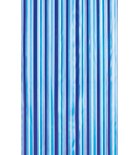 Photo: Sprchový závěs 180x180cm, vinyl, modrá, pruhy
