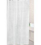 Photo: Zasłonka prysznicowa 180x200cm, poliester,biały