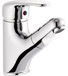 Photo: KASIOPEA Washbasin Mixer Tap with Pull Out Spray, chrome