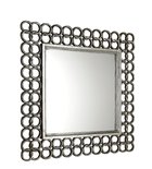 Photo: MECHICO zrcadlo v rámu, 100x100cm, stříbrná