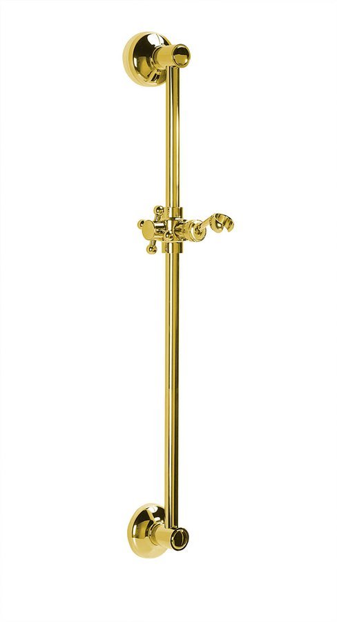 ANTEA sprchová tyč, posuvný držák, 570mm, zlato SAL0035