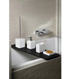 Photo: QUADROTTO Freestanding Toothbrush Holder, white