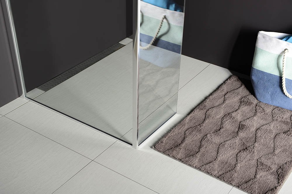 Polysan MODULAR SHOWER stěna k instalaci na zeď, pro připojení pevného panelu, 1000 mm MS2A-100