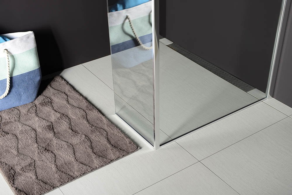 Polysan MODULAR SHOWER pevný panel k instalaci na stěnu modulu MS2, 1000 mm, pravý MS2B-100R