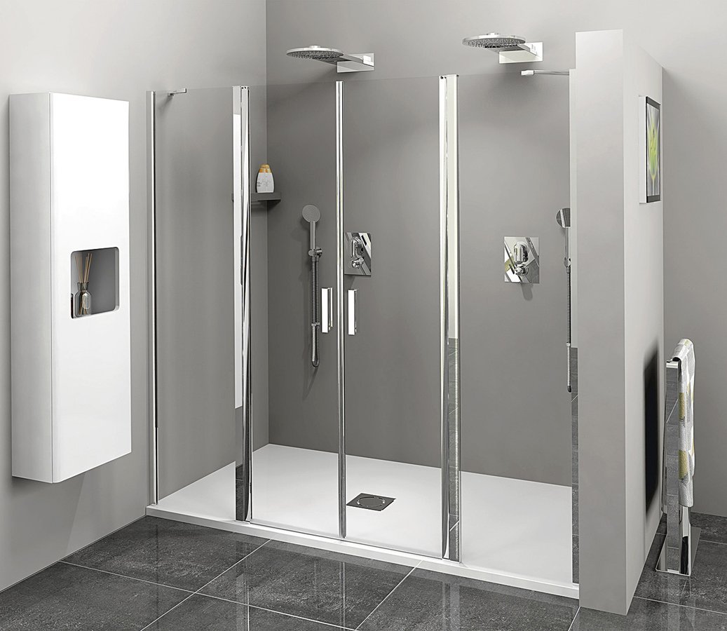 ZOOM LINE sprchové dveře 1600mm, čiré sklo ZL1416
