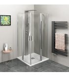 Photo: ZOOM LINE Square Shower Enclosure 900x900mm, clear glass