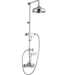 Photo: SASSARI sprchový stĺp s termost. bat., mydeľnička, v. 1250mm, chróm
