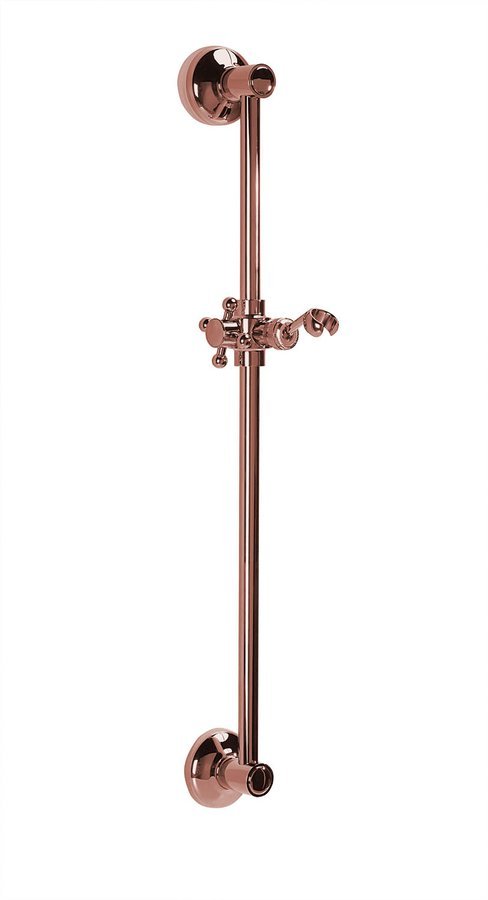 ANTEA sprchová tyč, posuvný držák, 570mm, růžové zlato SAL0037