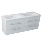 Photo: KALI umyvadlová skříňka s umyvadlem 150x50x45 cm, bílá