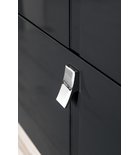 Photo: MITRA cabinet incl. washbasin 150x55x46 cm, anthracite