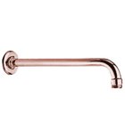 Photo: Fixed Shower Arm/Spout 350mm, pink gold