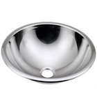 Photo: Small Washbasin Stainless Steel, recessed, DIA 405mm