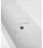 Photo: MARLENE Bath tub waste cover, white
