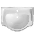 Photo: RETRO Ceramic Washbasin 73x54cm, white