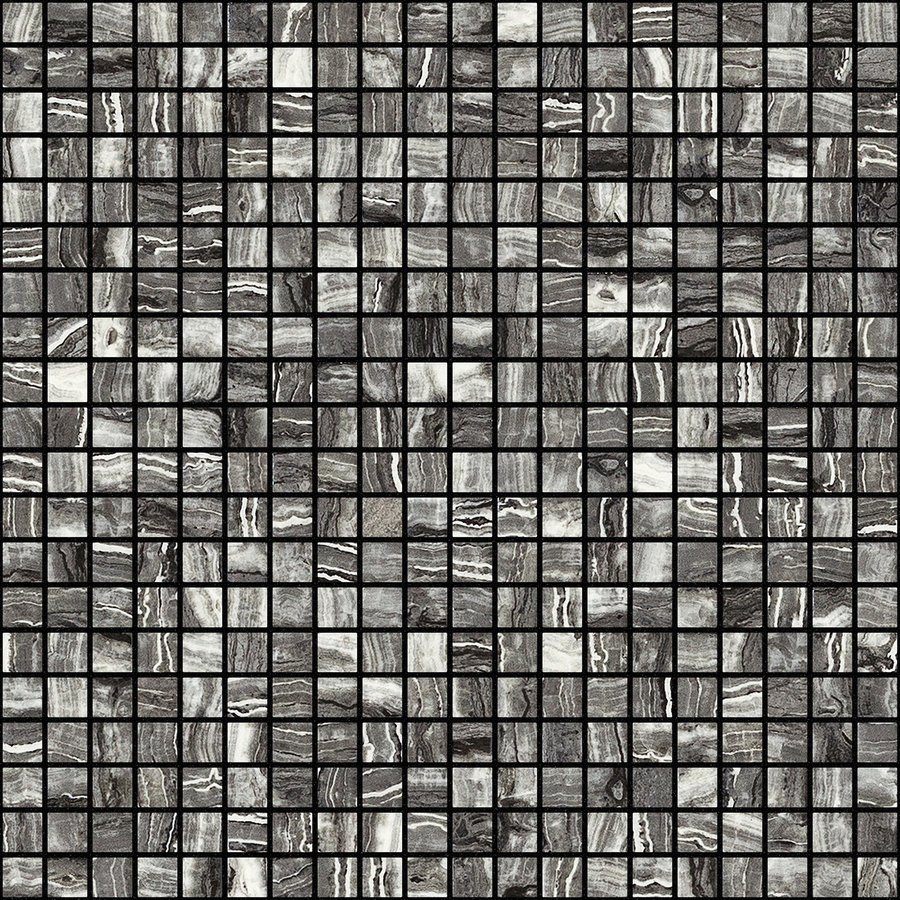 ZEN Tigrato Glass mosaic 25x25 mm (plato 31,2x49,5) (bal.= 2,00m2)