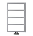 Photo: DENALI bathroom radiator 550x904 mm, silver structural