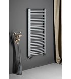 Photo: EGEON bathroom radiator 595x818 mm, silver structural