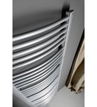 Photo: EGEON bathroom radiator 595x1742 mm, silver structural