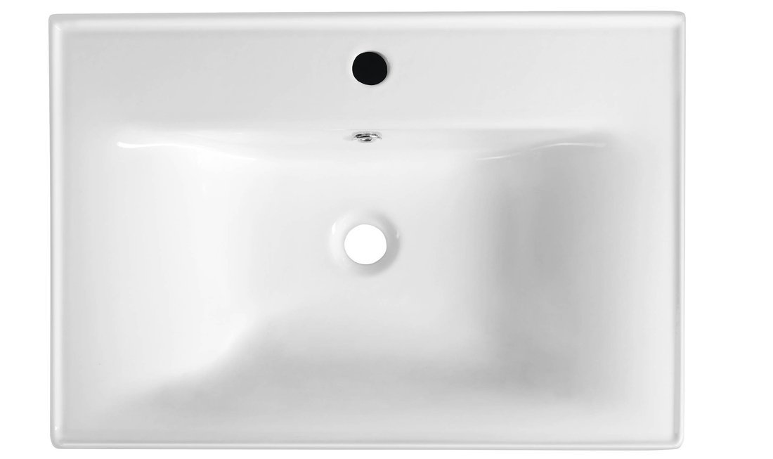 Aqualine SAVA 65 keramické umyvadlo nábytkové 65x46cm, bílá 2065