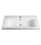 Photo: SAVA 80 Ceramic Vanity Unit Washbasin 80x46cm, white