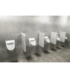 Photo: Keramická dělící stěna mezi urinály, 40x70cm, bílá