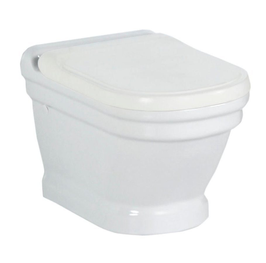 ANTIK závěsná WC mísa, 36x53 cm, bílá AN320