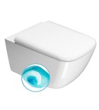 Photo: SAND závěsná WC mísa, Swirlflush, 55x37 cm, bílá ExtraGlaze