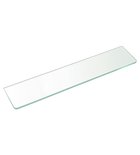 Photo: Glass Shelf 700x100x8mm, clear glass