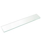 Photo: Glass Shelf 900x100x8mm, clear glass