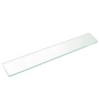 Photo: Glass Shelf 1000x100x8mm, clear glass