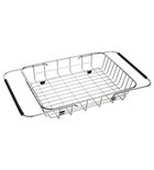 Photo: Stainless steel basket for sinks, 25x44 cm